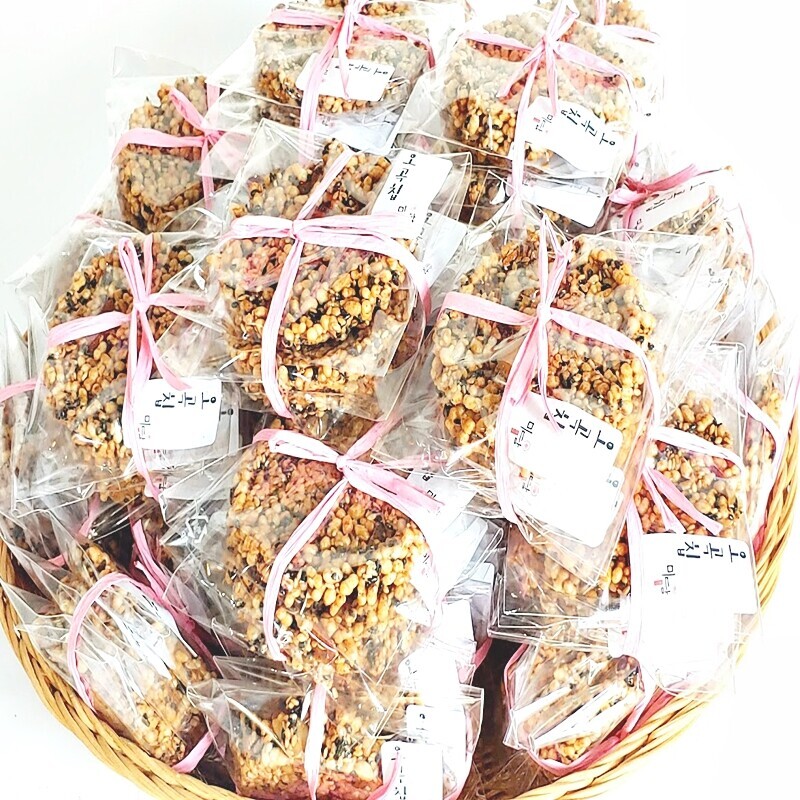 미담몰,강릉미담오곡칩도라지세트(미오도9-8호)(추석 설 명절선물세트)국민간식 도라지인절미